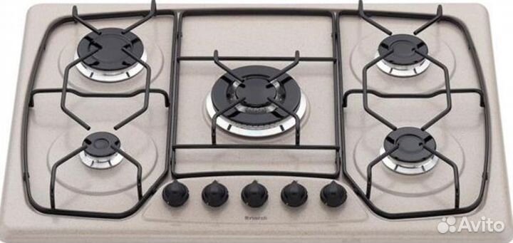 Газовая поверхность nardi dh55bavdjb бежевый