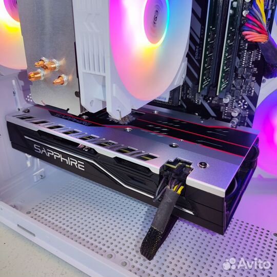 Игровой пк Ryzen 5600 + RX 580 8gb + 16gb RAM + M2