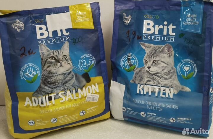 Корм сухой Brit Premium Cat для котов