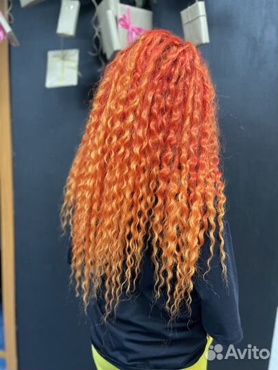 Плетение афрокосичек