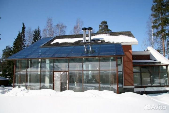 Остекление теплиц под ключ из оконных систем