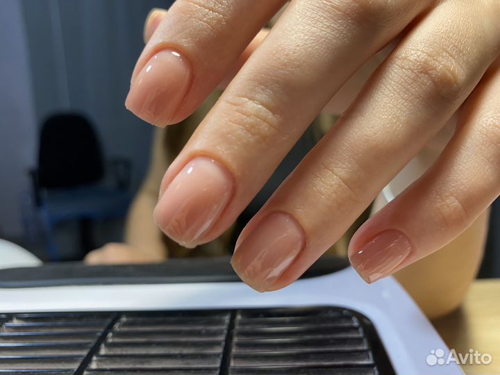 Маникюр наращивание