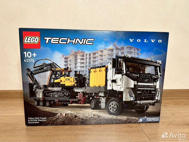 Lego 42175 Technic Грузовик Volvo FMX и экскаватор