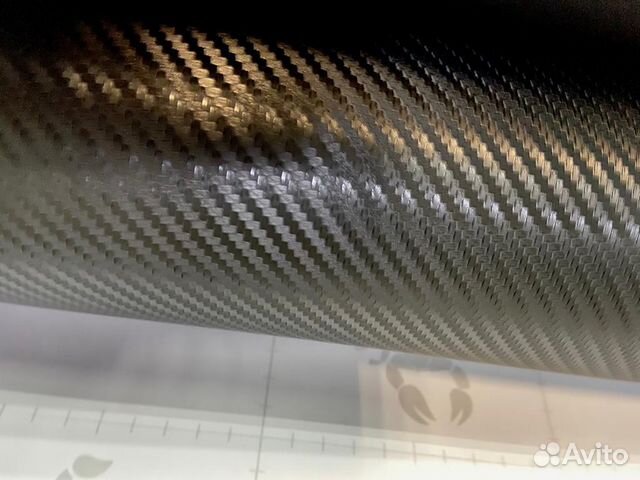 Автовинил. Карбон черный teckwrap