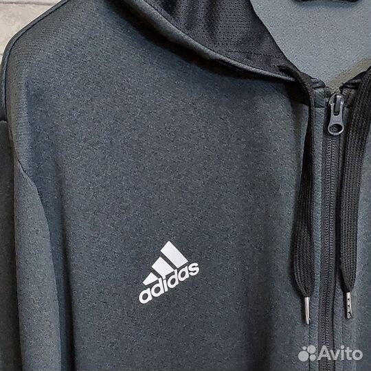 Спортивная зипка Adidas Толстовка мужс Fleece Ориг