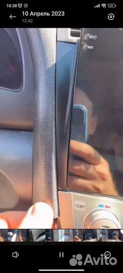 Camry xv40 переходная рамка для 10