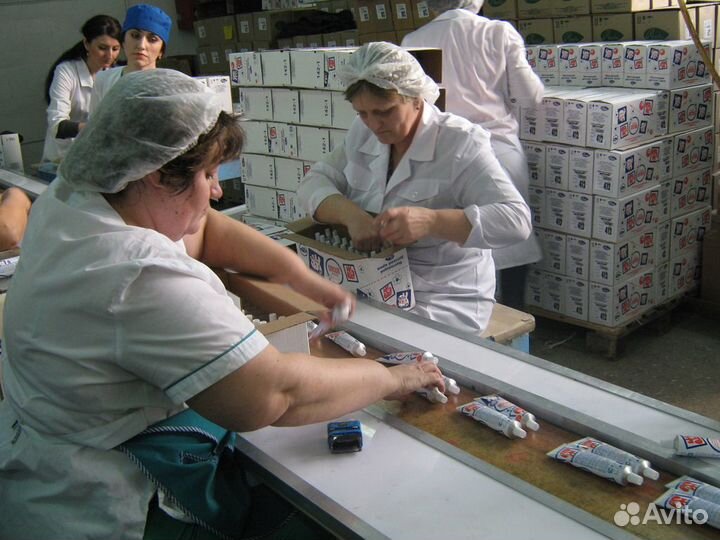Упаковщик/ца 3100 смена вахта