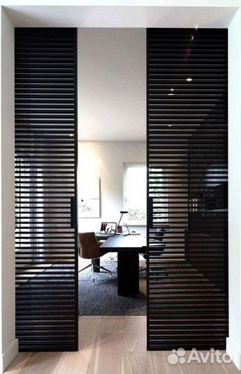 Раздвижная реечная дверь