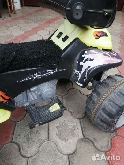 Аккамуляторный квадроцикл