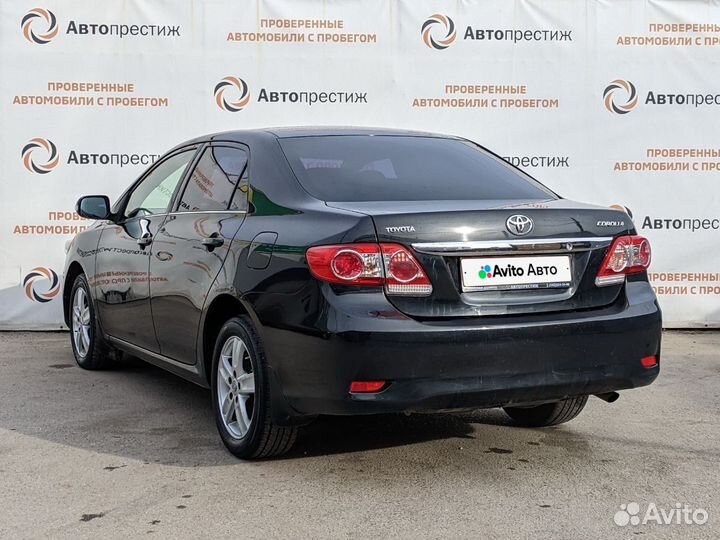 Toyota Corolla 1.6 МТ, 2012, 198 000 км