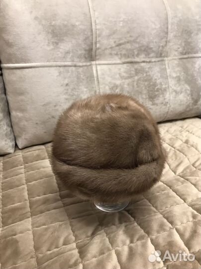 Шапка норковая женская 56 размер