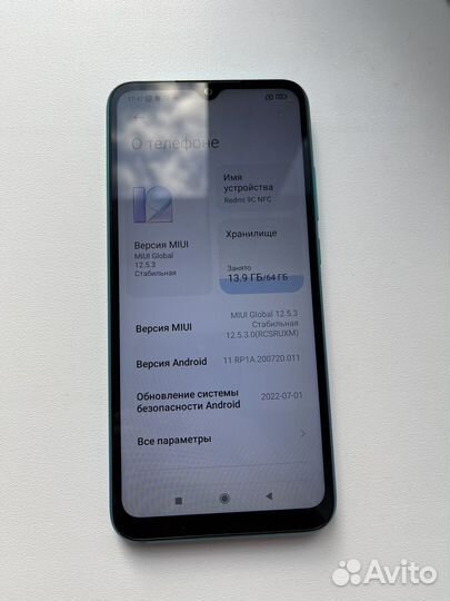 Xiaomi Redmi 9C NFC 3/64 gb