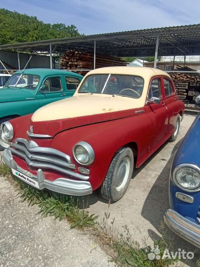 ГАЗ М-20 Победа 2.1 МТ, 1952, 33 000 км