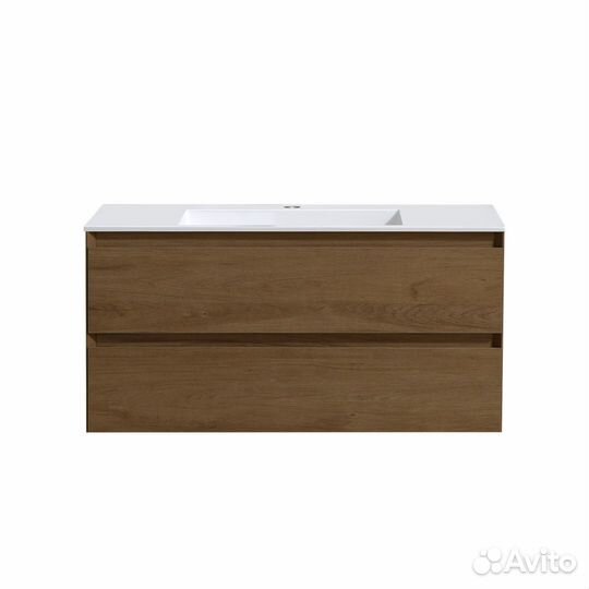 Тумба с раковиной Vincea Luka VMC-2L100TO Коричнев