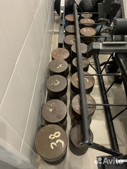 Гантели 24-38 кг