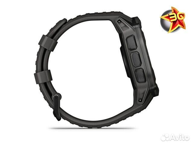 Часы Garmin Instinct 2X Solar Black 010-02805-00