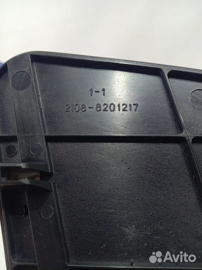 Зеркальный элемент Голубой ваз-2108,2115 Левый