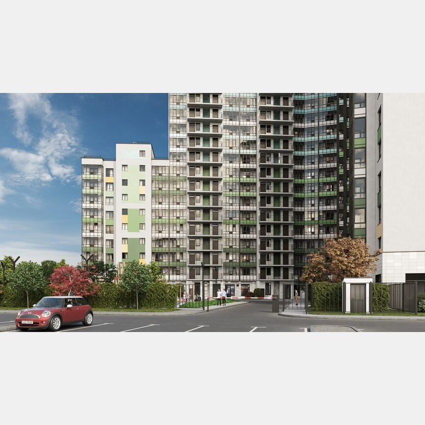 Квартира-студия, 22,7 м², 8/9 эт.