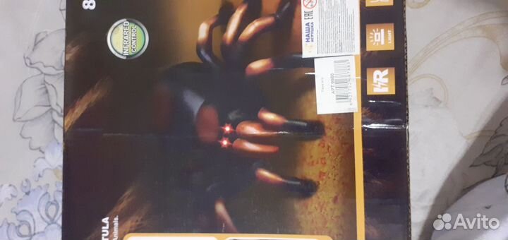 Игрушка паук Тарантул на радиоуправлении