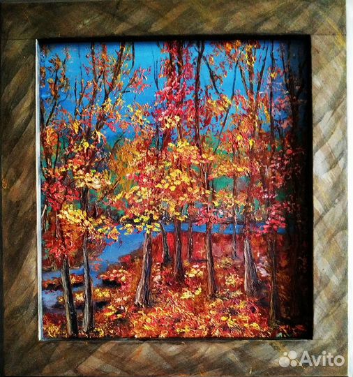 Картина маслом пейзаж