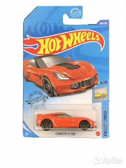 Hot wheels corvette c7 2006