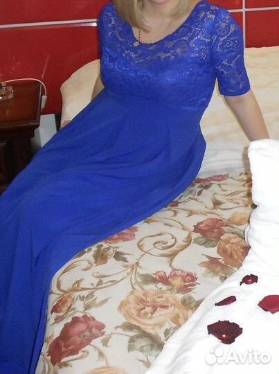 Платье длинное