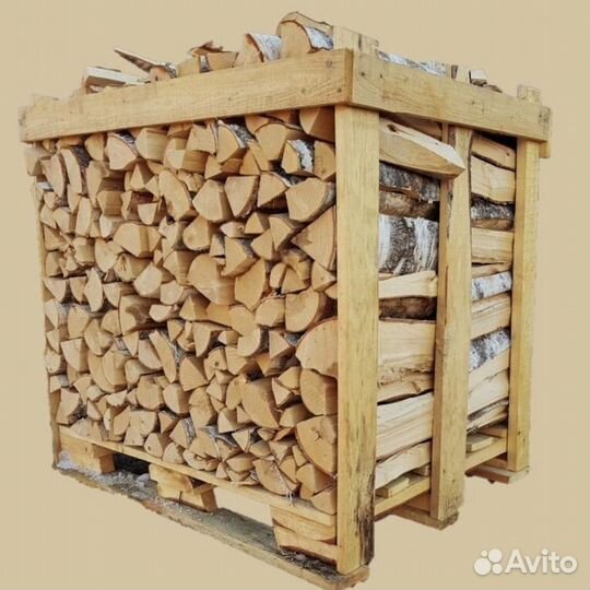 Дрова крупнонаколотые