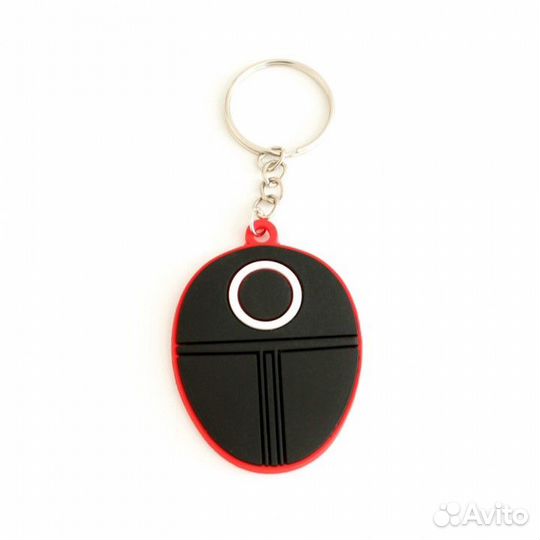 Маска+брелок 30 шт карнавальная игра в кальмара