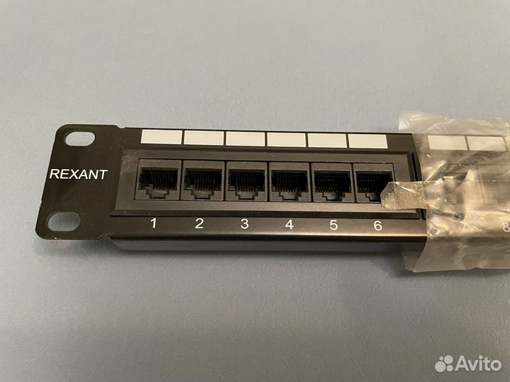 Патч панель Rexant (CAT. 5E) 24 порта