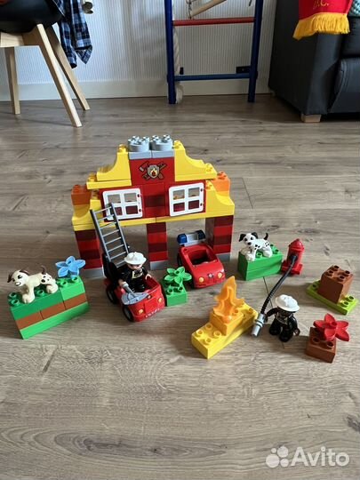 Lego duplo пожарная станция