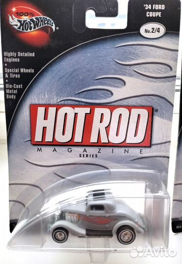 100 Hot Wheels '34 Ford Coupe Hot Rod Magazine