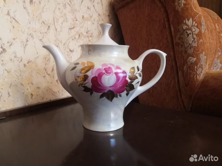 Чайник заварочный фарфоровый СССР