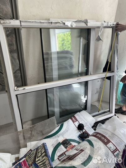 Пластиковые окна и двери б/у