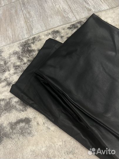 Брюки кожаные