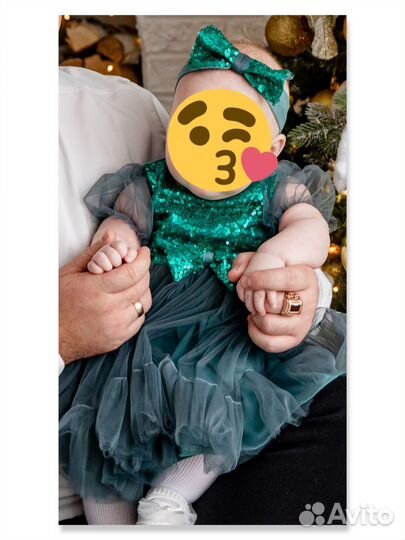 Платье для девочки 74