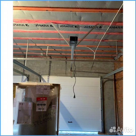 Автоматические гаражные секционные ворота