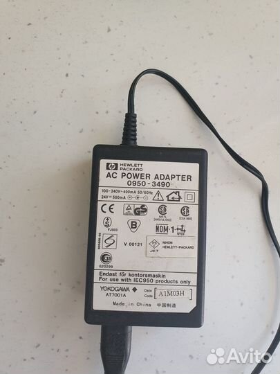 Блок питания HP AC Power Adapter 0950-3490 /24V