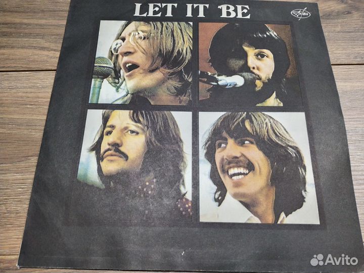 Виниловые пластинки the beatles, рок