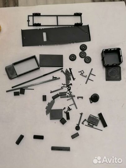 Спецтехника жд 3Д печать H0 1:87
