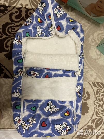 Детский зимний конверт