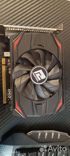 Видеокарта rx 550 4gb