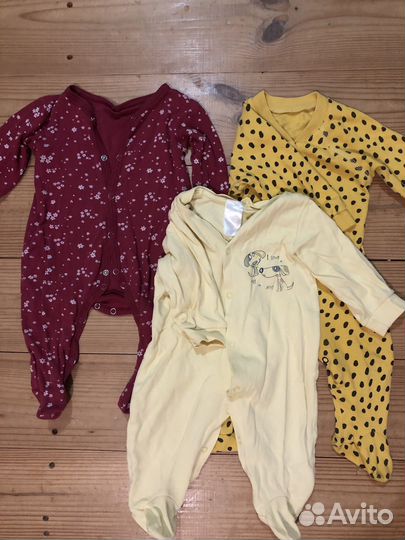 Детские вещи пакетом для девочек 68