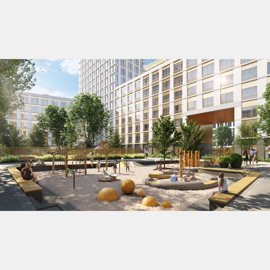 1-к. квартира, 44,4 м², 17/19 эт.