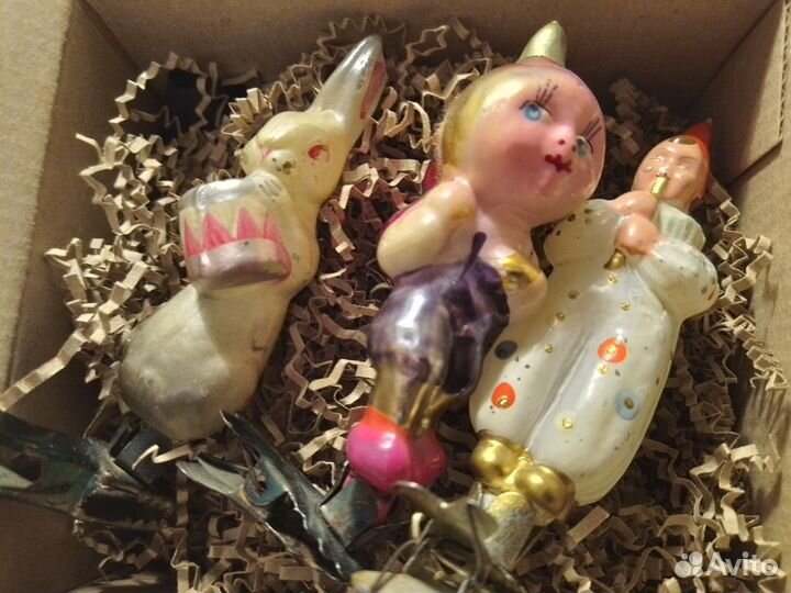 Елочные игрушки СССР