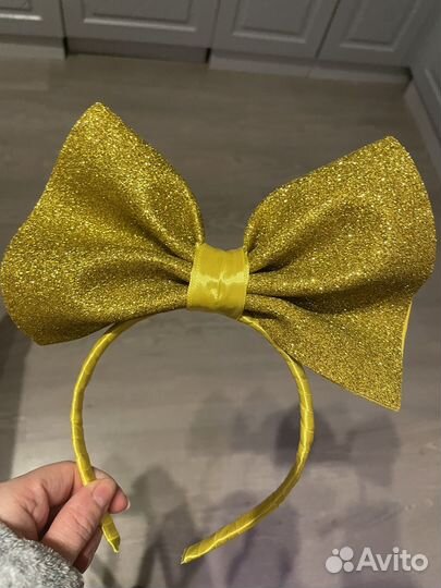 Ободок Бант Лол кукла/ снежинка