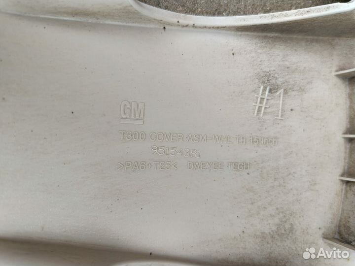 Chevrolet колпак r15