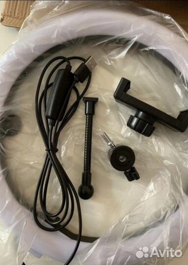 Кольцевая лампа 26 см (без штатива)