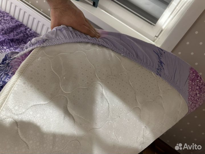 Детская двухярусная кровать с матрасами