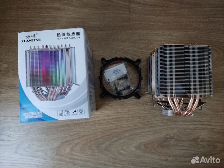 Кулер для процессора для LGA 2011 4 трубоки,3pin