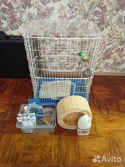 Клетка для грызунов большая